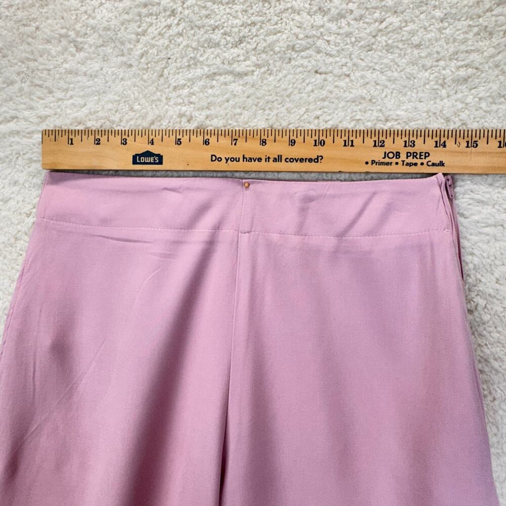 Azucar Wide Leg Pants Women Size S/P Pink Pockets Palazzo Summer Bohemian Hippie - Picture 3 of 16